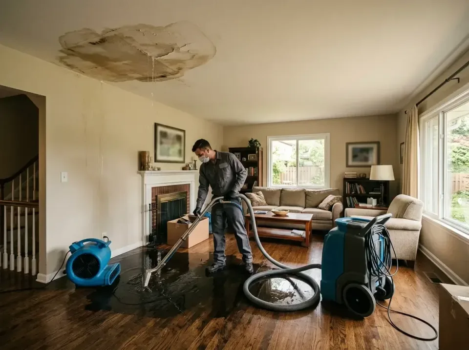 attic-pipe-burst-ceiling-drip-008 — frequently asked questions, Water Damage Restoration & Carpet Care in Nampa, ID